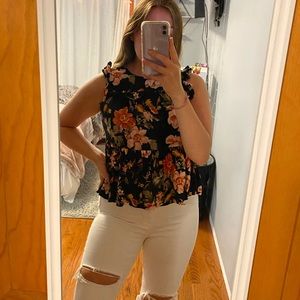 American Eagle Floral Tank